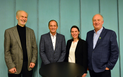 Dr. Jürgen Peters, Walter Feeß, Judith Grimme und Christoph Nadler