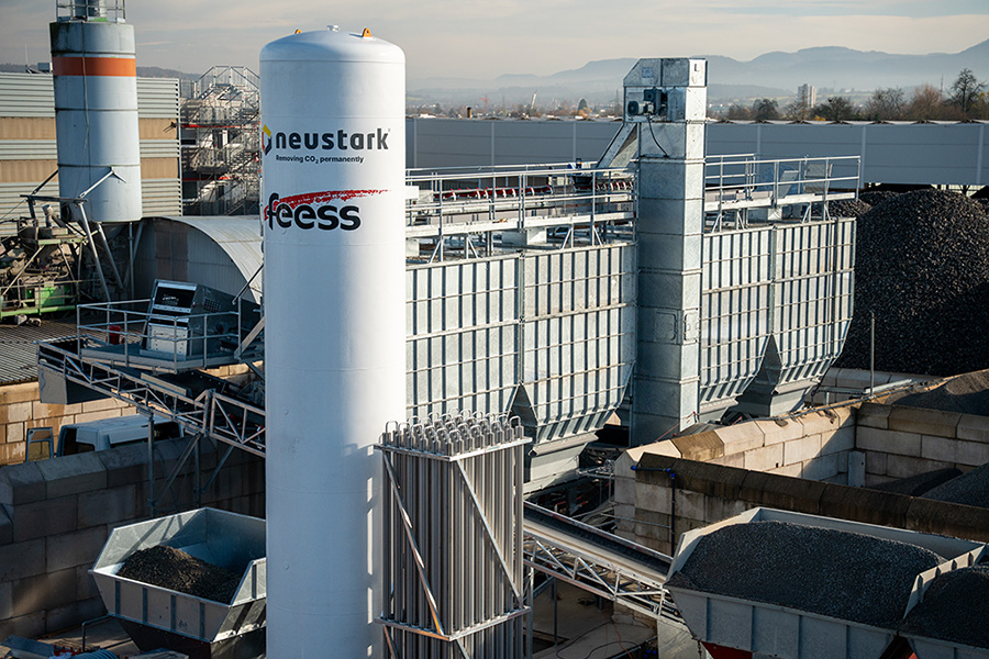 Karbonatisierungsanlage der Firma Feess
